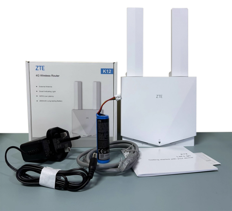 مودم 4.5G آنلاک ZTE مدل K12 (به همراه باطری)