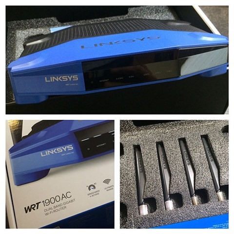 روتر دو بانده حرفهای LinkSys | لینکسیس مدل WRT 1900